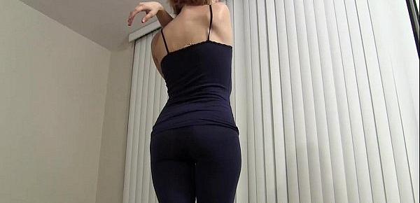  You can watch while I try on my new yoga pants JOI